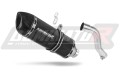 Auspuff Schalldämpfer DOMINATOR HP1 schwarz passend für Honda XL 700 V TRANSALP 2008  2014