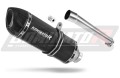 Auspuff Schalldämpfer DOMINATOR HP1 schwarz passend für Honda XRV 750 AFRICA TWIN 1996  2003
