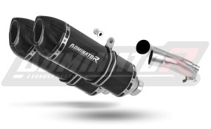 Honda CBF 1000 2006 - 2009 Exhaust Silencer Muffler HP1 BLACK + dB killer
