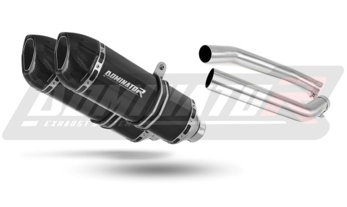 wydech tłumik DOMINATOR HP1 CZARNY pasujący do motocykla Honda VTR 1000 SP2 2002 - 2006