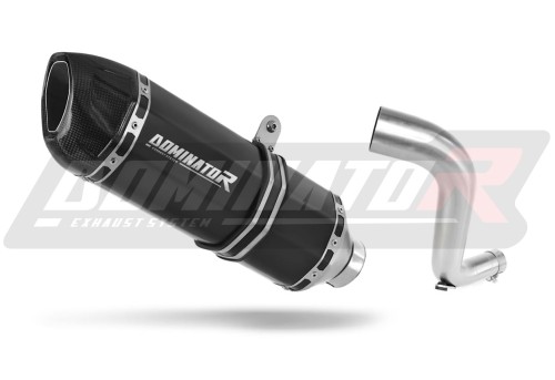 Auspuff Schalldämpfer DOMINATOR HP1 schwarz passend für Honda VFR 1200 F 2010  2018