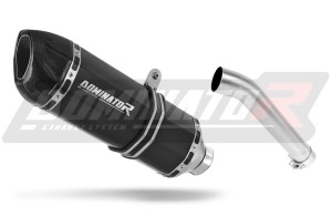 Honda CB 1300 2003 - 2012 Schalldämpfer Auspuff HP1 BLACK + dB killer