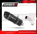 Auspuff Schalldämpfer DOMINATOR HP1 schwarz passend für Kawasaki ER 5 500 1996  2006 2