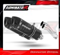 Auspuff Schalldämpfer DOMINATOR HP1 schwarz passend für Kawasaki GPZ 500 1987  2003 2