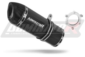 Kawasaki ZX6R 1995 - 1997 Exhaust Silencer Muffler HP1 BLACK + dB killer