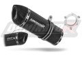 wydech tłumik DOMINATOR Homologowany HP1 CZARNY pasujący do motocykla Kawasaki ZX6R 1998 - 2002