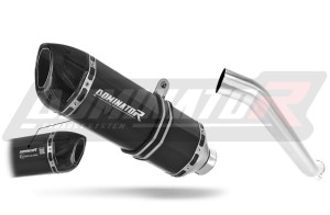 Kawasaki ZX6R 636 2003 - 2004 EU Homologiert genehmigt Schalldämpfer Auspuff HP1 BLACK