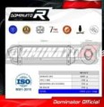Auspuff Schalldämpfer DOMINATOR homologiert HP1 schwarz passend für Kawasaki Z 900 2017  2019 3