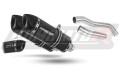 wydech tłumik DOMINATOR Homologowany HP1 CZARNY pasujący do motocykla Kawasaki Z1000 2007 - 2009