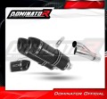 Auspuff Schalldämpfer DOMINATOR homologiert HP1 schwarz passend für Kawasaki Z1000 SX 2017  2020 2