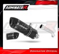 Auspuff Schalldämpfer DOMINATOR homologiert HP1 schwarz passend für Kawasaki ZX10R 2004  2005 2