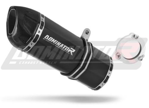 wydech tłumik DOMINATOR HP1 CZARNY pasujący do motocykla Kawasaki ZRX 1200 R 2001 - 2007