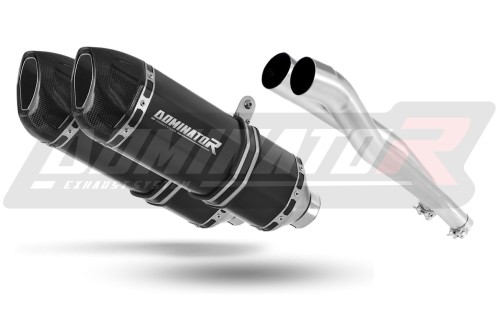 wydech tłumik DOMINATOR HP1 CZARNY pasujący do motocykla Kawasaki ZZR 1400 2006 - 2011