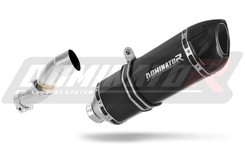 Auspuff Schalldämpfer DOMINATOR HP1 schwarz passend für KTM 690 ENDURO 2008  2010