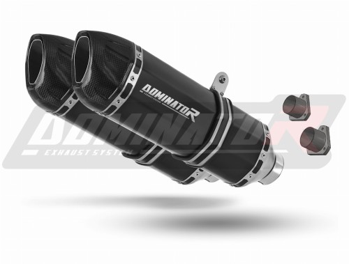 KTM 990 ADVENTURE EXHAUST Muffler Auspuff Sportauspuff Silencer Echappement Silencieux Scarico Scarichi Escape Wydech Tłumik HP1 BLACK DOMINATOR EXHAUST SYSTEM x