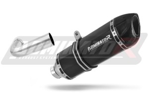 Moto Guzzi BREVA 1100 Schalldämpfer Auspuff HP1 BLACK + dB killer
