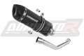 Auspuff Schalldämpfer DOMINATOR HP1 schwarz passend für Suzuki BURGMAN 400 1998  2002