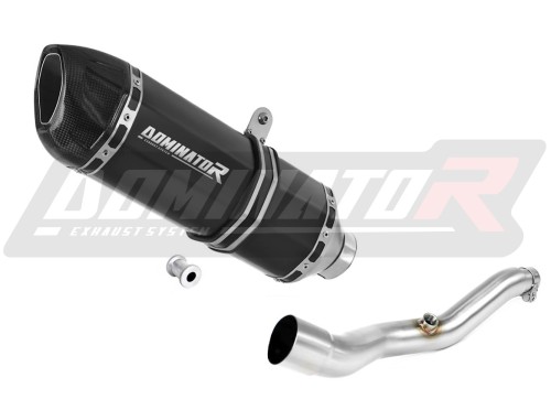 wydech tłumik DOMINATOR HP1 CZARNY pasujący do motocykla Suzuki BURGMAN 400 2007 - 2016