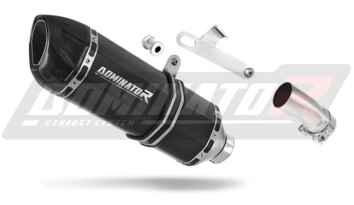 wydech tłumik DOMINATOR HP1 CZARNY pasujący do motocykla Suzuki GSF BANDIT 400 1996 - 1997