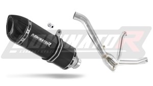 Suzuki DL 650 V Strom / XT 2012 - 2016 Schalldämpfer Auspuff HP1 BLACK + dB killer