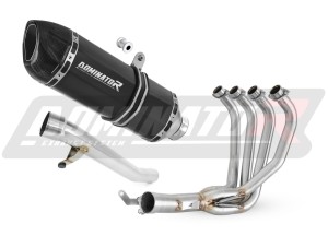 Suzuki GSF 650 BANDIT N / S 2005 - 2006 Auspuffanlagen Schalldämpfer HP1 BLACK + dB killer