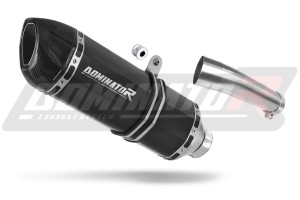 Suzuki SV 650 N 1999 - 2002 Exhaust Silencer Muffler HP1 BLACK + dB killer