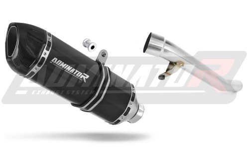 exhaust muffler DOMINATOR HP1 BLACK fits to Suzuki GSF BANDIT 750 1995  1999