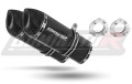 SV 1000 N EXHAUST Suzuki Muffler Auspuff Sportauspuff Silencer Echappement Silencieux Scarico Scarichi Escape Wydech Tłumik Carbon Tip HP1 BLACK 2003 - 2007 Dominator  x