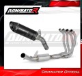 komplette Auspuffanlage mit Schalldämpfer DOMINATOR Full System HP8 schwarz passend für Kawasaki ZX4R / RR 2023  2024 3