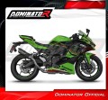 komplette Auspuffanlage mit Schalldämpfer DOMINATOR Full System HP8 schwarz passend für Kawasaki ZX4R / RR 2023  2024 4