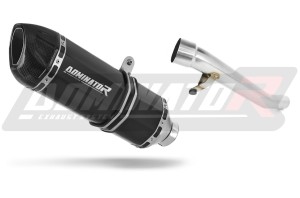 Suzuki GSX 1200 INAZUMA Schalldämpfer Auspuff HP1 BLACK + dB killer