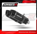 wydech tłumik DOMINATOR HP1 CZARNY pasujący do motocykla Triumph SPEED TRIPLE 1050 2005 - 2010 2