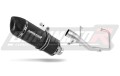 komplette Auspuffanlage mit Schalldämpfer DOMINATOR Full System HP1 schwarz passend für Yamaha YBR 125 2000  2008
