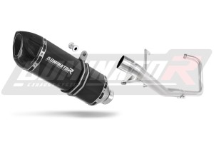 Yamaha YBR 125 2009 - 2018 Auspuffanlagen Schalldämpfer HP1 BLACK + dB killer