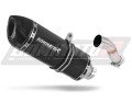 Auspuff Schalldämpfer DOMINATOR HP1 schwarz passend für Yamaha YBR 250