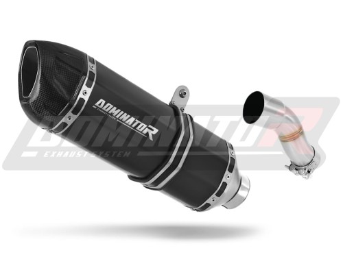 Auspuff Schalldämpfer DOMINATOR HP1 schwarz passend für Yamaha YBR 250