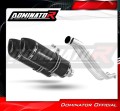 Auspuff Schalldämpfer DOMINATOR HP1 schwarz passend für Yamaha XT 660 R 2004  2014 2