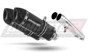 Yamaha FJ 1100 Schalldämpfer Auspuff HP1 BLACK + dB killer
