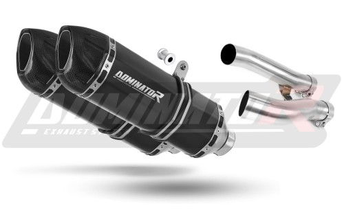 Auspuff Schalldämpfer DOMINATOR HP1 schwarz passend für Yamaha XJR 1300 1999  2006