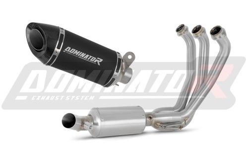 komplette Auspuffanlage mit Schalldämpfer DOMINATOR Full System HP8 schwarz passend für Yamaha XSR 900 / GP 2024