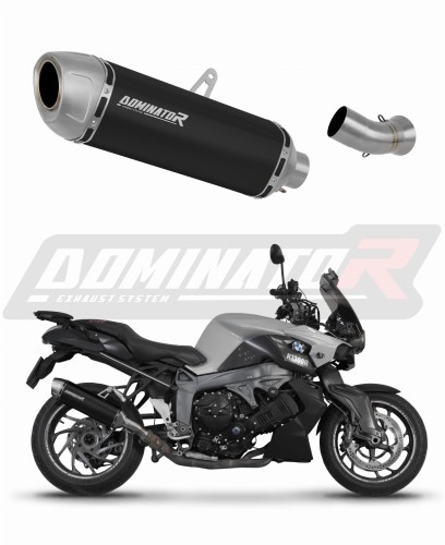 Auspuff Schalldämpfer DOMINATOR S6 schwarz passend für BMW K1300S 2009  2016 5