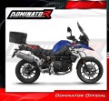 BMW F850GS 2016 - 2020 EXHAUST Muffler Auspuff Sportauspuff Silencer Echappement Silencieux Scarico Scarichi Escape Wydech Tłumik P7 Titanium Dominator Exhaust System 2