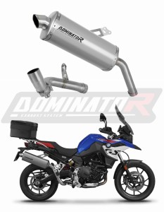 BMW F850GS 2021 - 2023 Exhaust Silencer Muffler Titanium P7 + dB killer