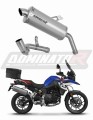 BMW F900GS Adventure 2024 EXHAUST Muffler Auspuff Sportauspuff Silencer Echappement Silencieux Scarico Scarichi Escape Wydech Tłumik P7 Titanium Dominator Exhaust System x