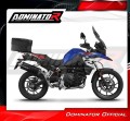 BMW F900GS Adventure 2024  EXHAUST Collector Manifold Full System Muffler Auspuff Sportauspuff Silencer Echappement Silencieux Scarico Scarichi Escape Wydech Tłumik P7 BLACK Dominator Exhaust System 2