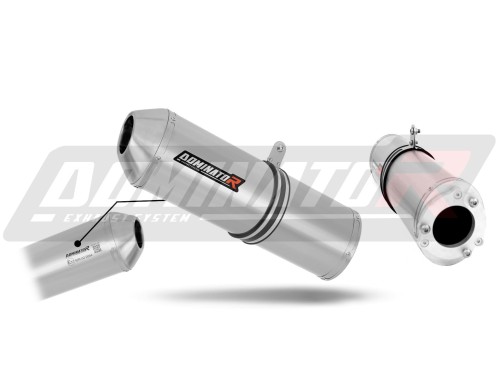 exhaust muffler DOMINATOR homologated road legal OVR fits to Kawasaki ZX9R 1998  2002