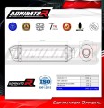 wydech tłumik DOMINATOR Homologowany HP1 CZARNY pasujący do motocykla Honda CBR 600F PC41 2011 - 2015 3