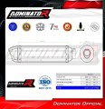 Auspuff Schalldämpfer DOMINATOR HP1 schwarz passend für Aprilia Pegaso 650 Trail 2006  2010 3