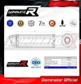 Auspuff Schalldämpfer DOMINATOR HP1 schwarz passend für Daelim VJF Roadsport 125  3