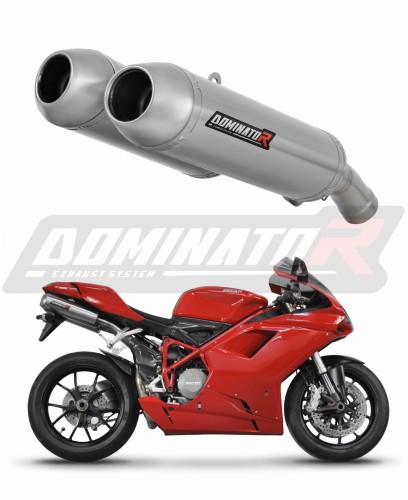 Auspuff Schalldämpfer DOMINATOR OVR passend für Ducati 1098 2007  2009